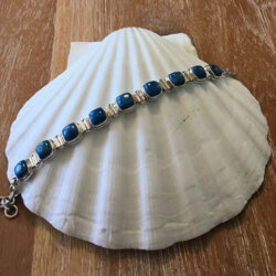 Rare Blue Shattuckite Bracelet